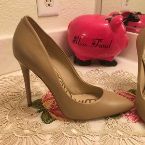 Sam Edelman | Dana | Nude Leather | 8M | Heel